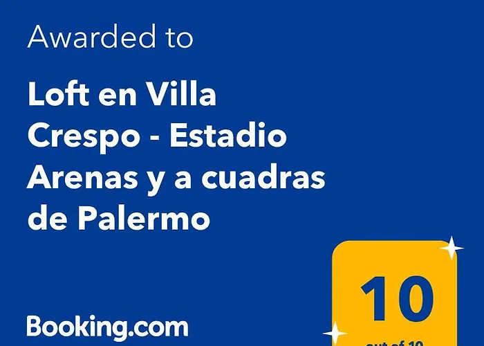 Loft En Villa Crespo - Estadio Arenas Y A Cuadras De Palermo
